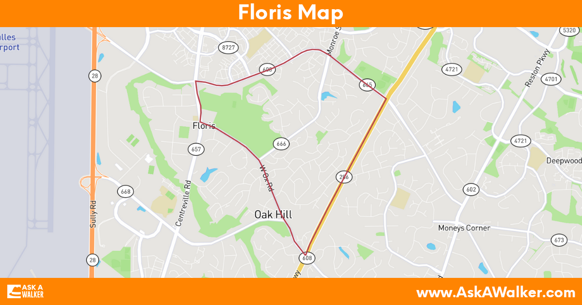Map of Floris