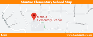 Map of Mantua Elementary School