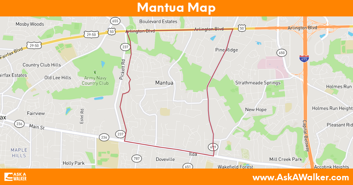 Map of Mantua