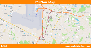 Map of McNair