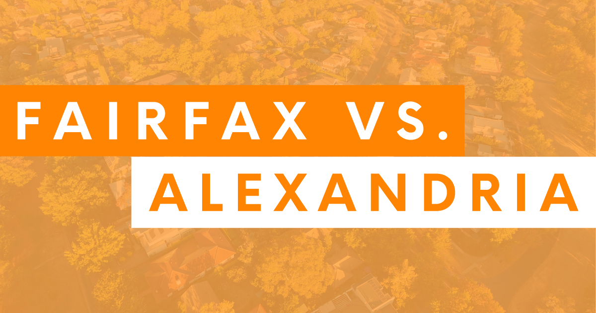 Fairfax and Alexandria Comparison