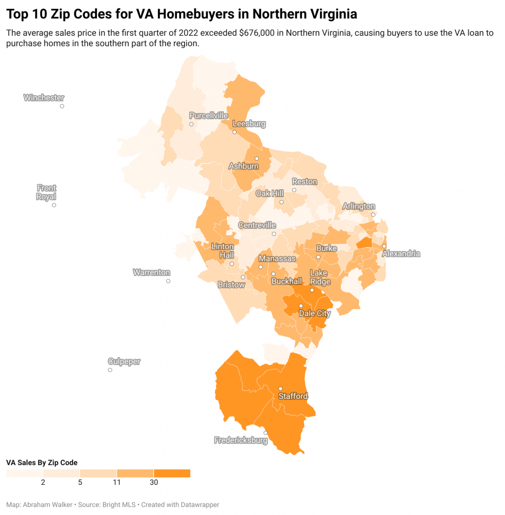 Top 10 Zip Codes VA Homebuyers Love in Northern Virginia Ask A Walker