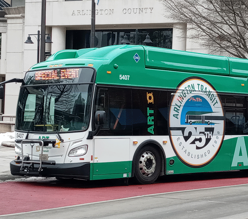 Bus in Northern Virginia