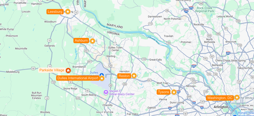 Parkside Village Location