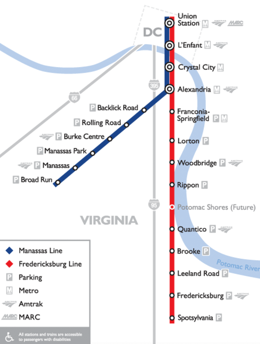 VRE to the Pentagon