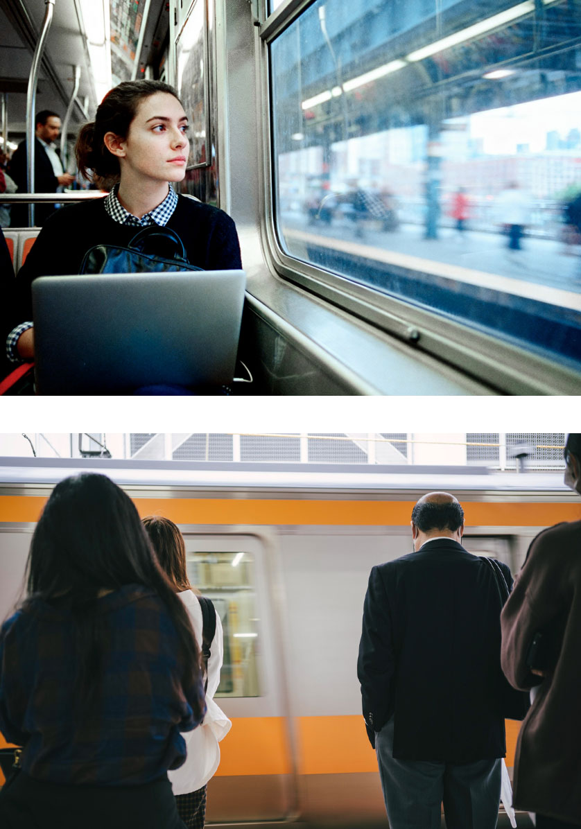 Commute Illustration