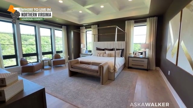Owner’s suite in the Wormald Oakhall model at Valley Springs Estates