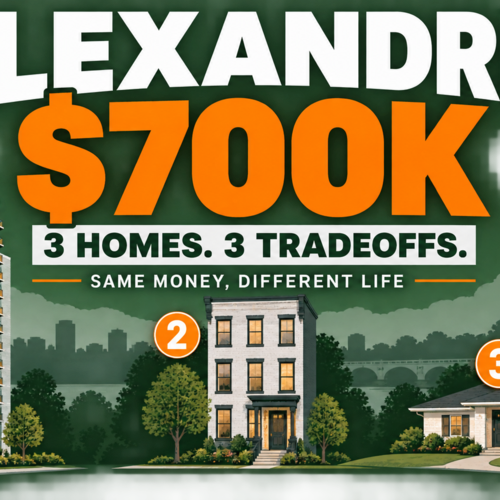 What $700,000 Buys in Alexandria, Virginia: 3 Different Homes