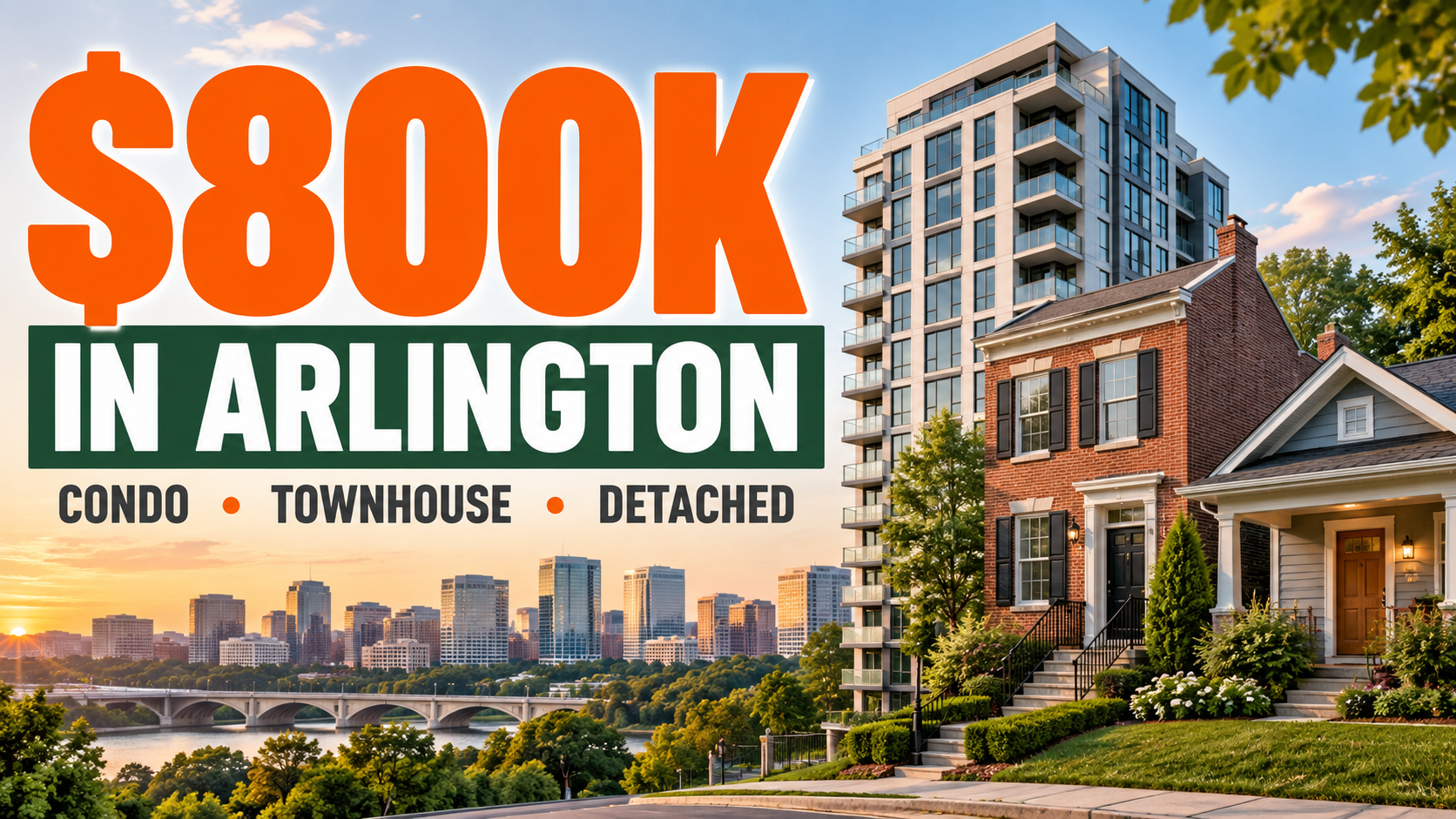 What $800K Buys in Arlington: Condo vs Townhouse &hellip;