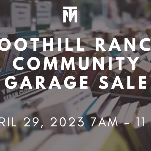 Foothill Ranch Community Garage Sale