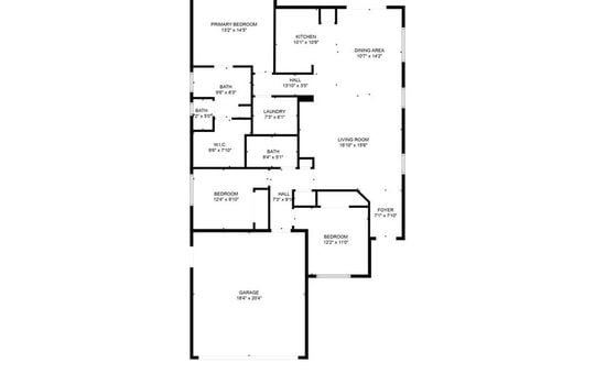 Floor Plan Photo &#8211; 3823 W Ranier Ct