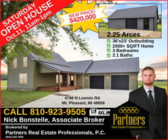 Copy of Mt. Pleasant Home, 4798 N Loomis Rd listed by Nick Bonstelle