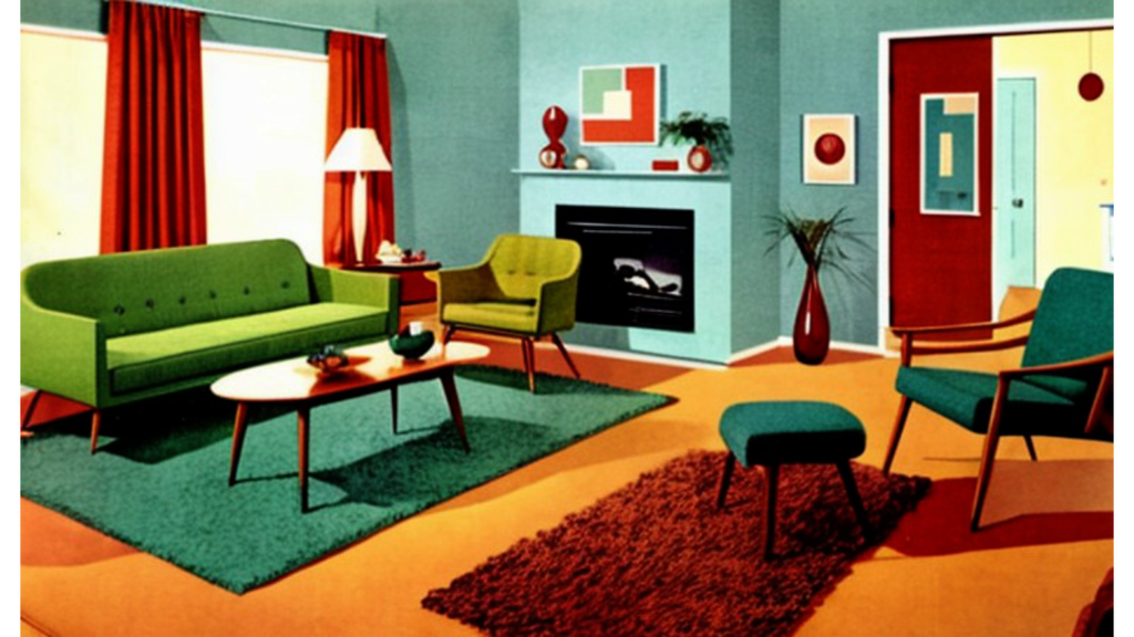 interior design:mid century modern
