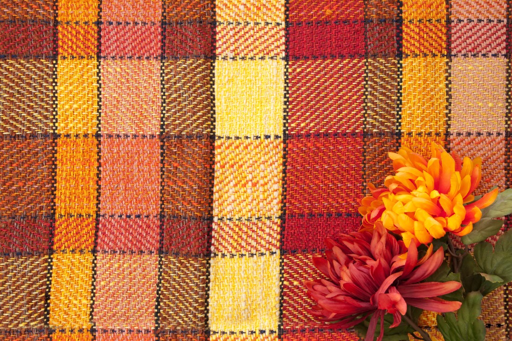 fall flannel decorations