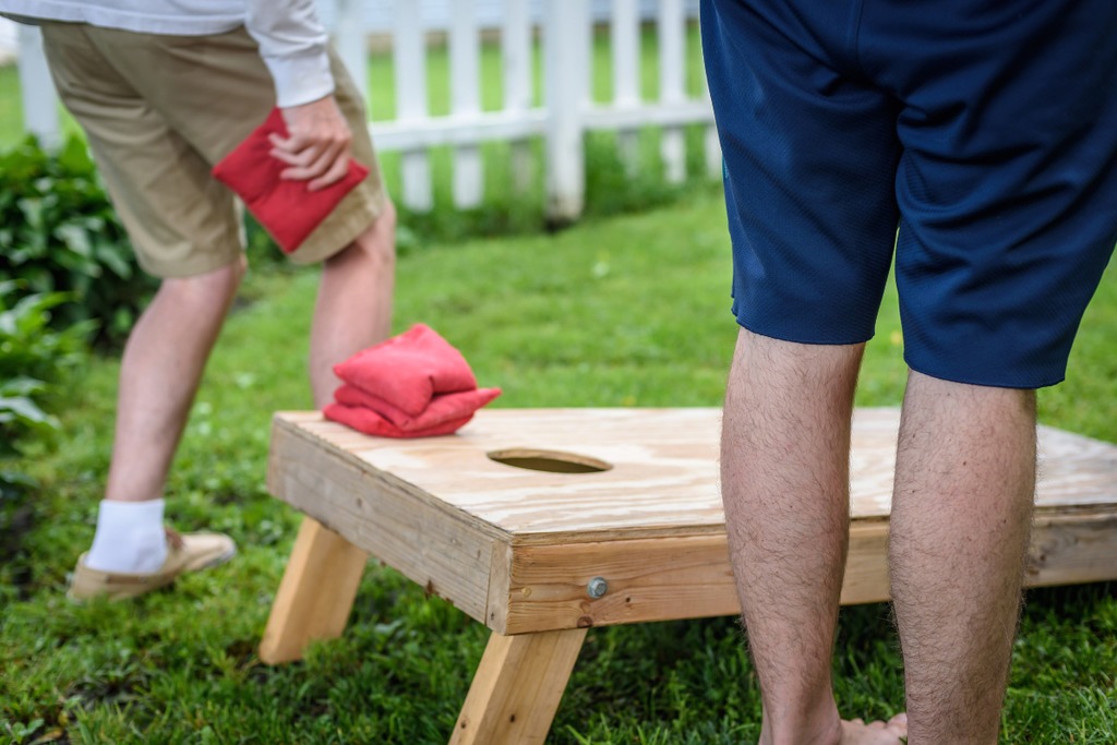 cornhole game day