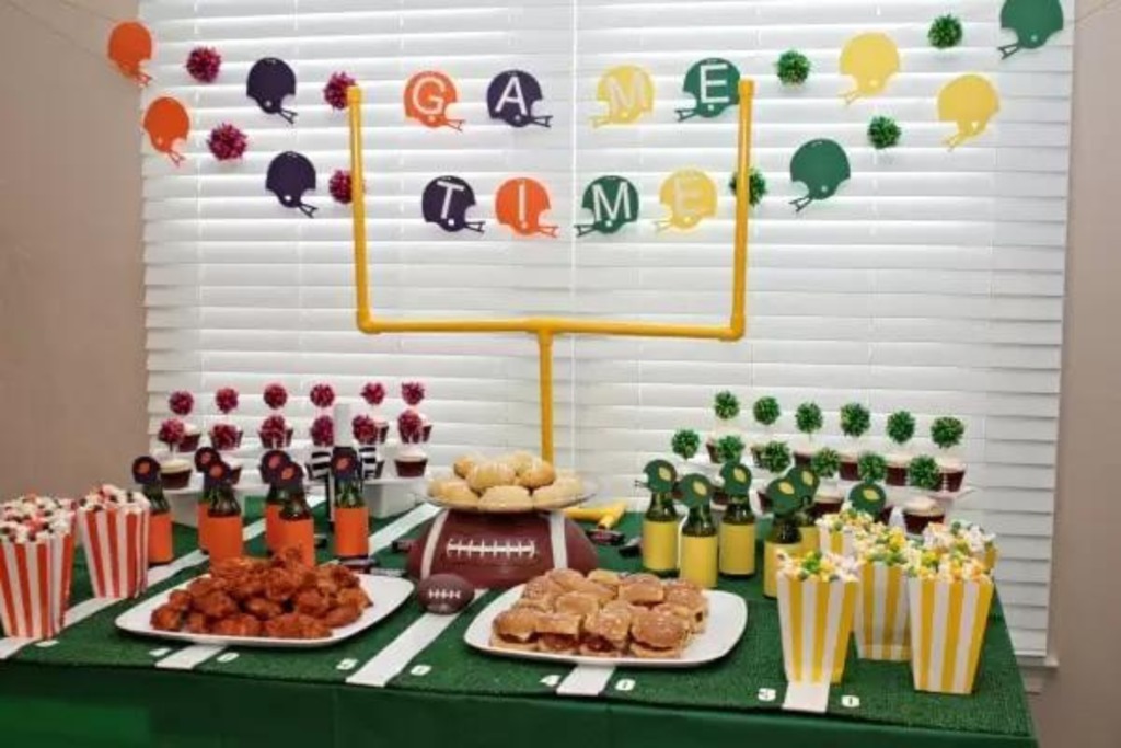 diy game day decorations
