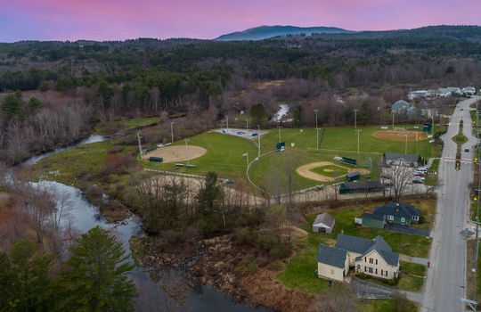 A view of Peterborough, New Hampshire