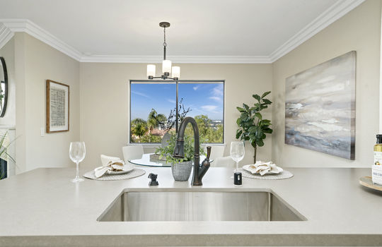 Via Barona kitchen view