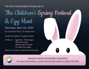 Solana Beach Easter Egg Hunt