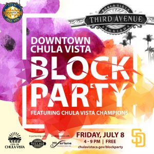 Chula Vista Block Party Banner