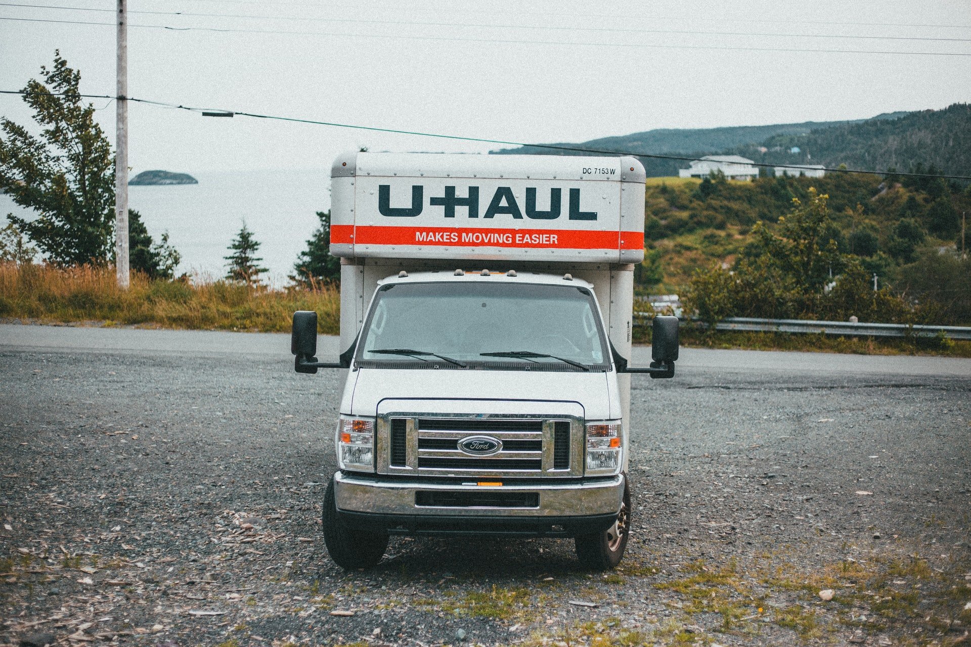 Uhaul moving truck
