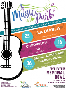 Chula Vista Music in the park