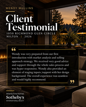 Luxury Client Testimonial in Atlanta