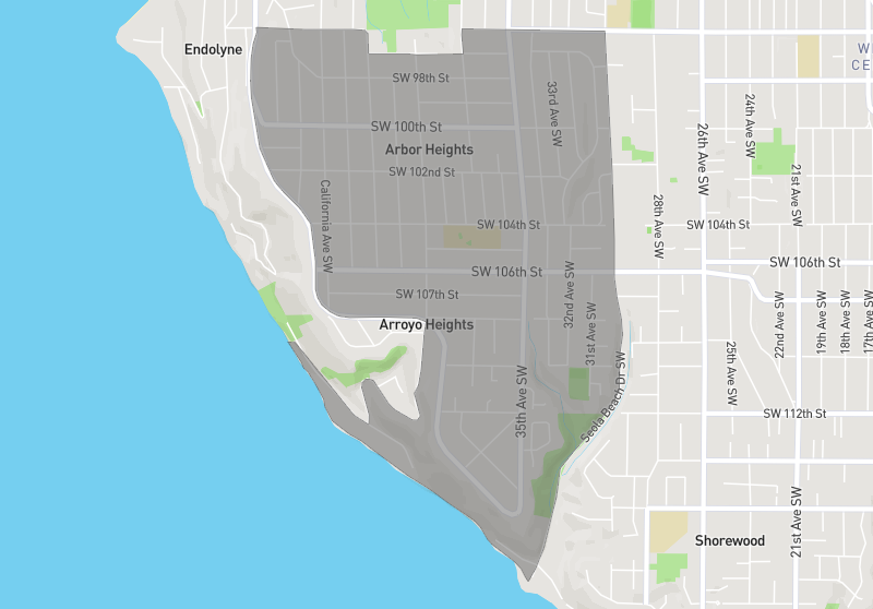 Arbor Heights, West Seattle Austin & Martin