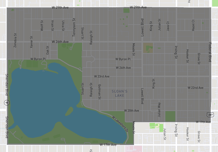 Sloan's Lake, Denver