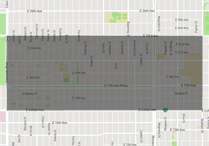 South Park Hill, Denver