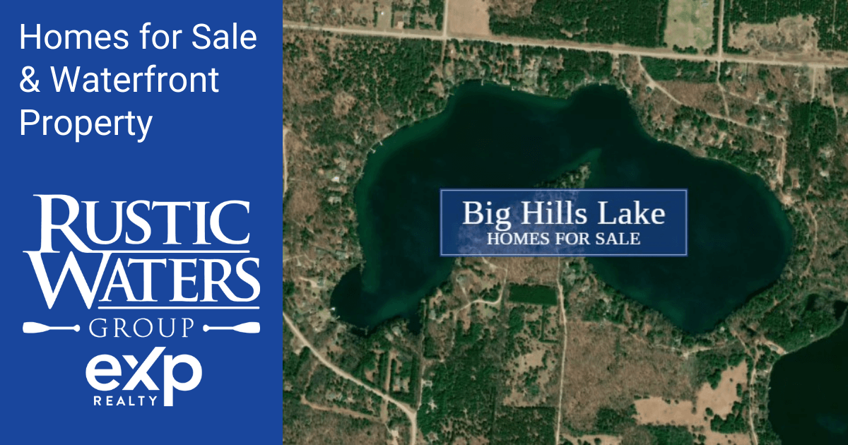 Big Hills Lake Homes & Real Estate for Sale in Wild Rose, WI