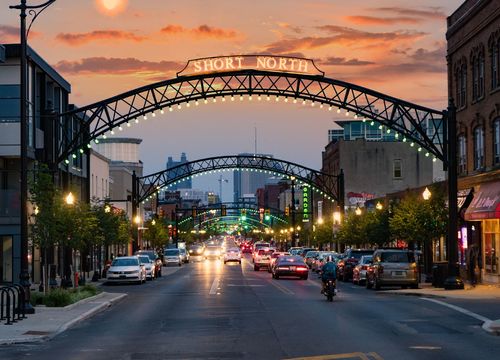 Short North Arts District, Columbus, OH, USA
