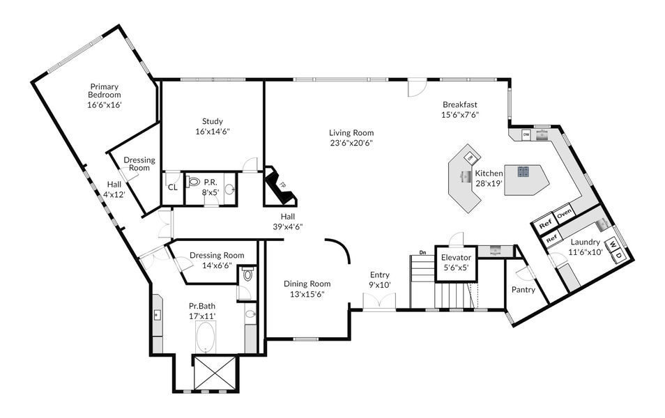 711 Cutlass – Main Level