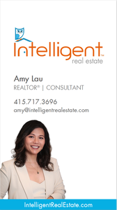 Business card for Amy Lau, REALTOR at Intelligent Real Estate