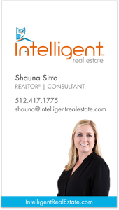 Business card for Shauna Sitra, REALTOR at Intelligent Real Estate