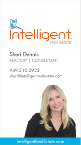 Business card for Sheri Dennis, REALTOR at Intelligent Real Estate