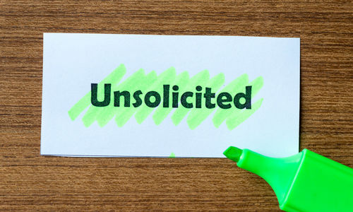 How To Deal With Unsolicited Offers For …