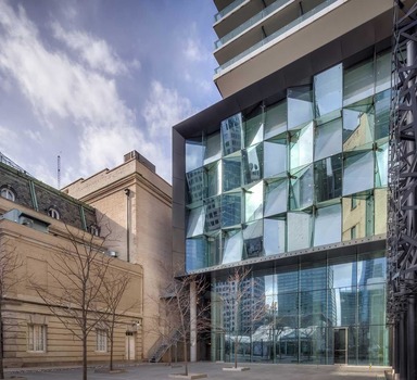 theatre park exterior close up