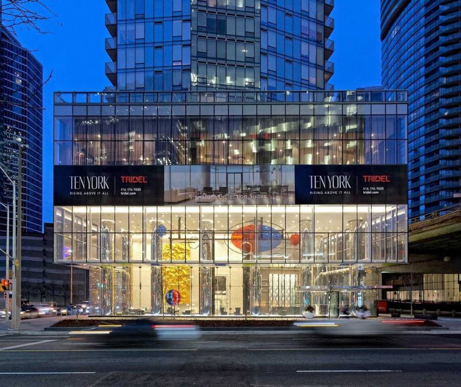 Ten York building guide with floorplans and listings for sale