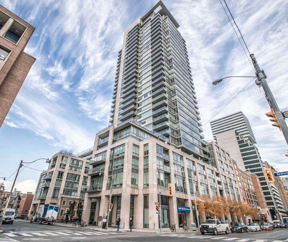 One Bedford building guide with floorplans & listings for sale