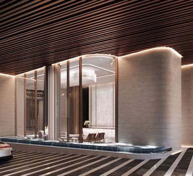 138 Yorkville Condos - Lobby Entrance Arrival Valet - img_3-min