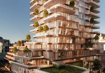 138 Yorkville Exterior Terraces - Toronto Luxury Condos