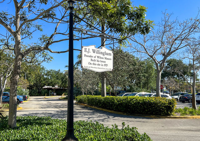 WJ Wellington Founder Sign