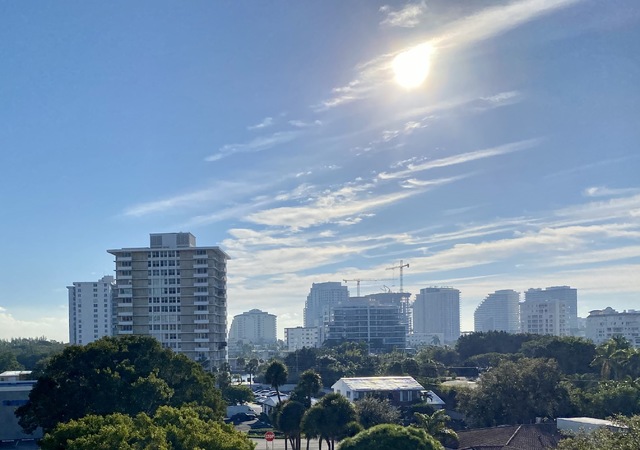 Blue Skies of Fort Lauderdale Skyline