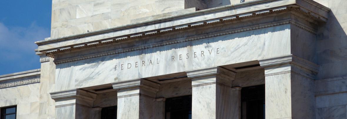 Federal Reserve Building Entrance