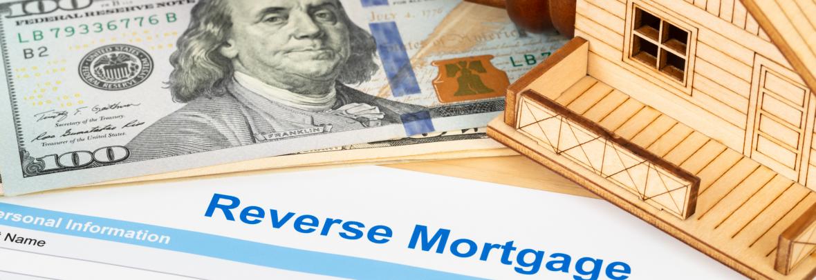 Money overlaying a Reverse Mortgage title