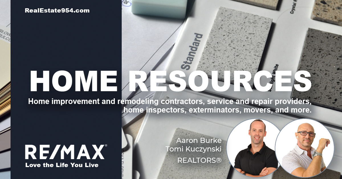Local Home Resources - Aaron Burke & Tomi Kuczynski RE/MAX Experience