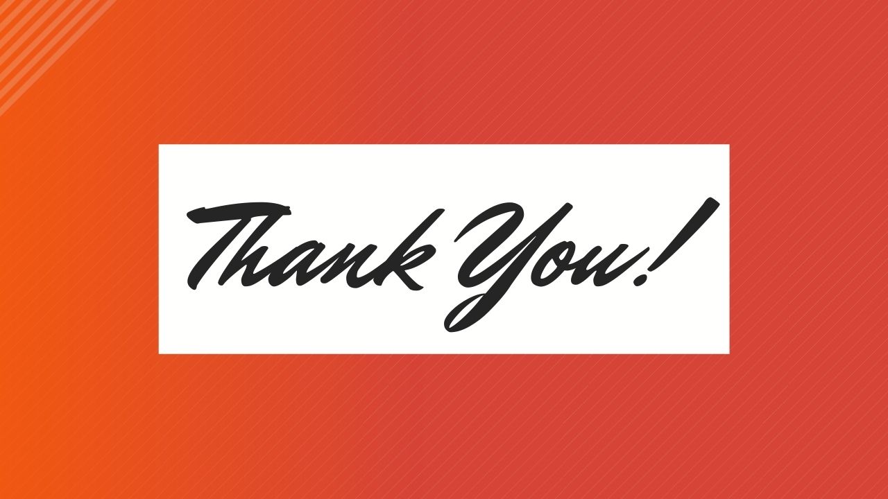 Thank You!