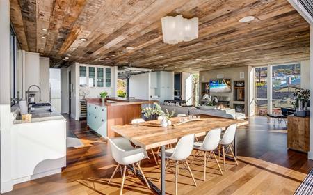 Panoramic Ocean View Rustic Modern Home for Sale