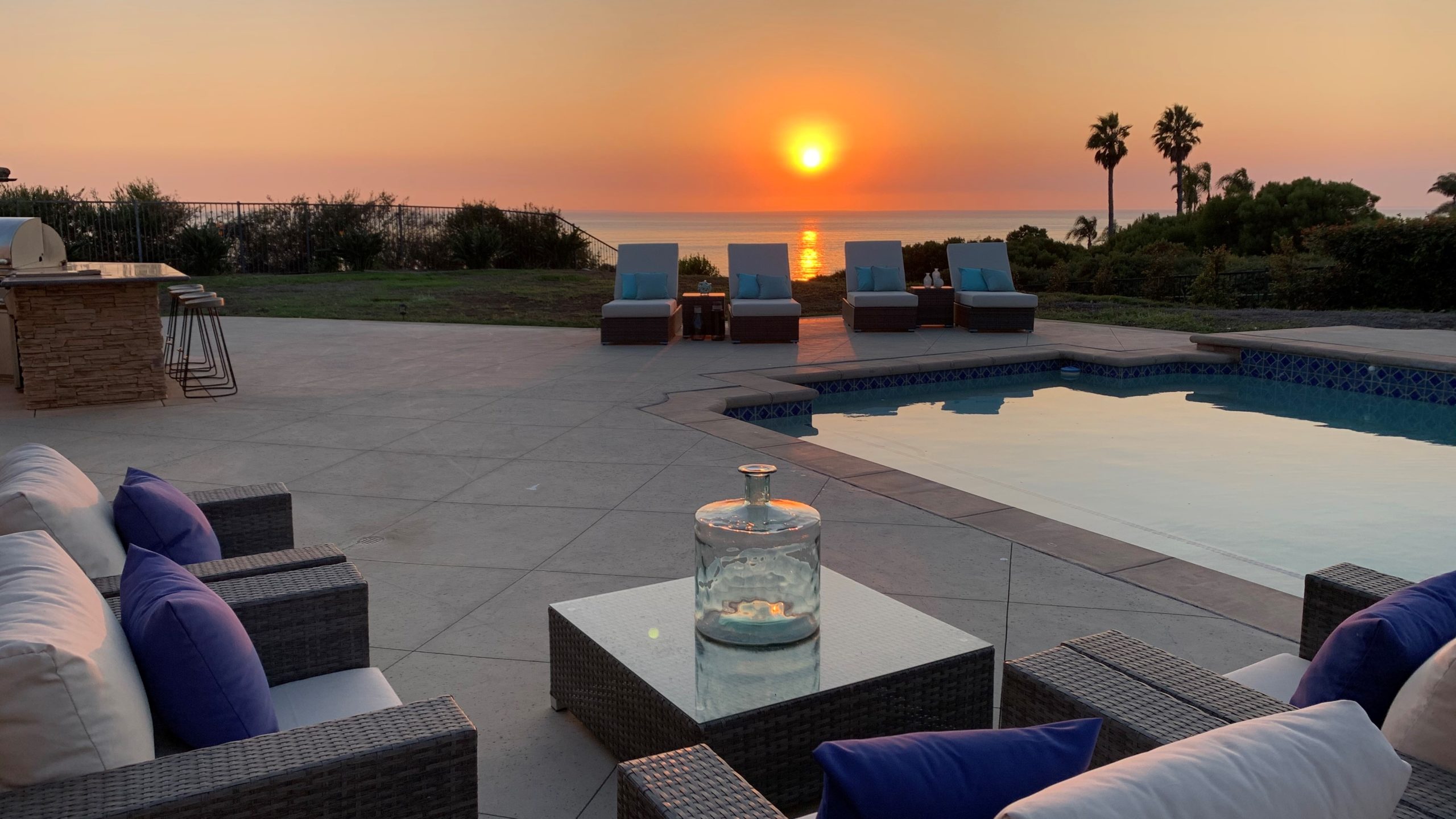 wide sunset
